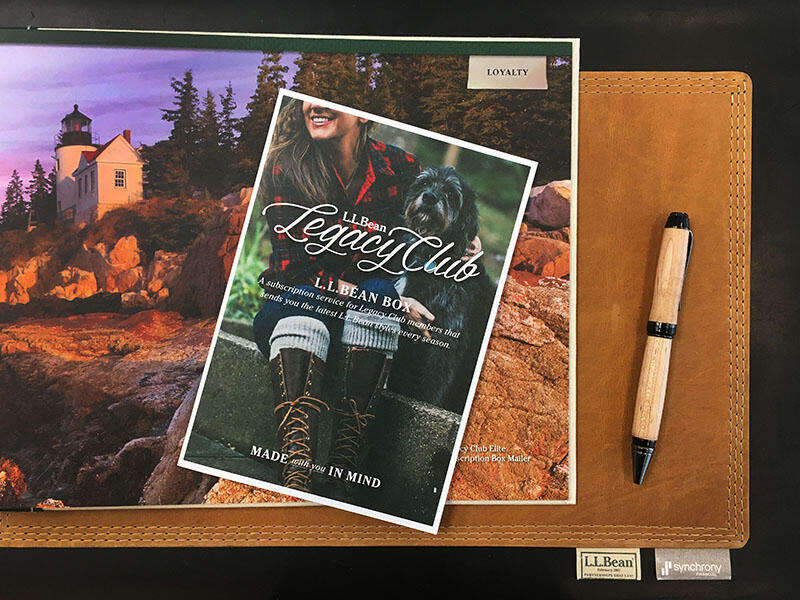 L.L.Bean Pitch Meeting and Lookbook